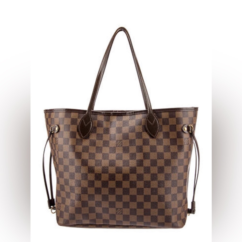 Authentic Louis Vuitton Damier Ebene Neverfull MM